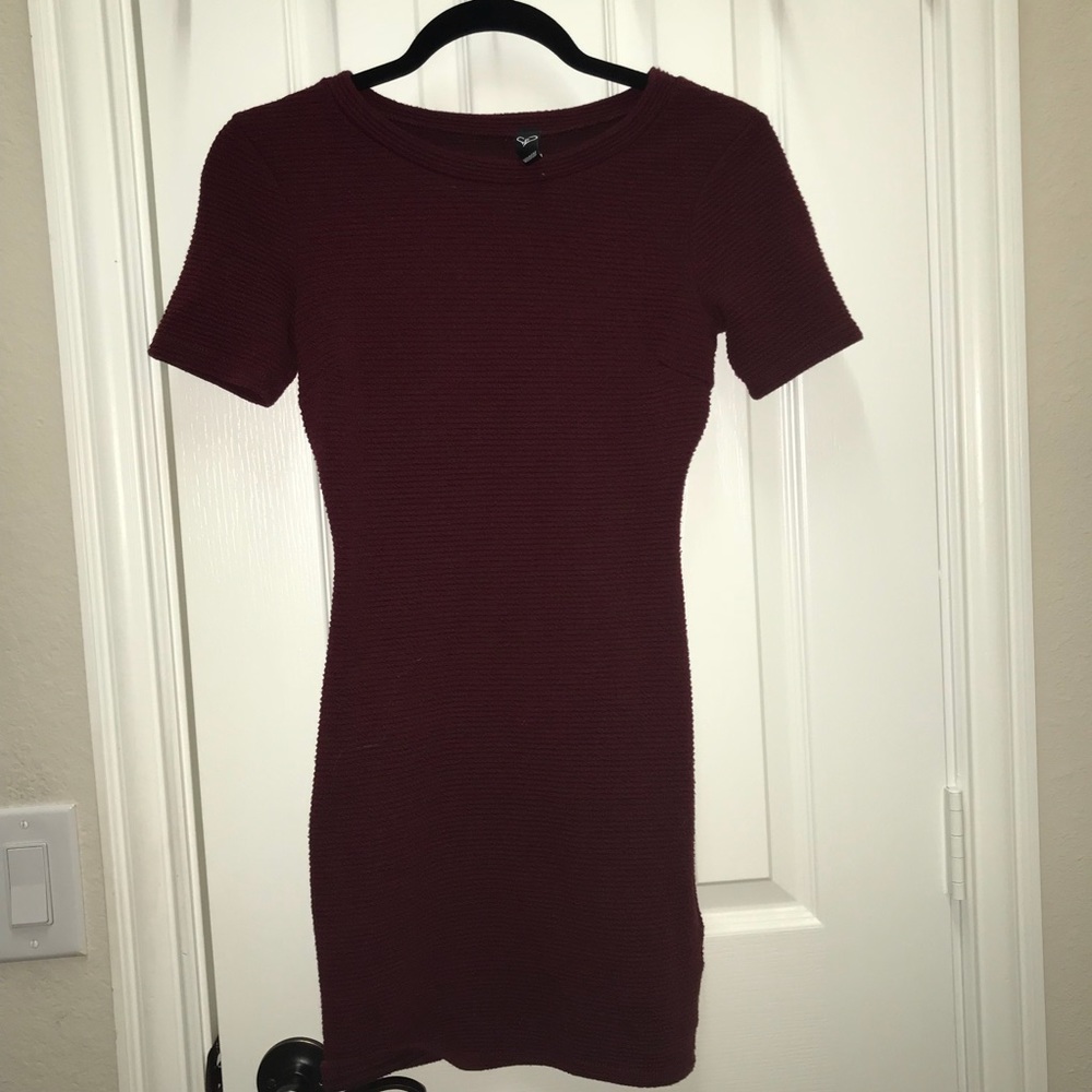 Burgundy Dress